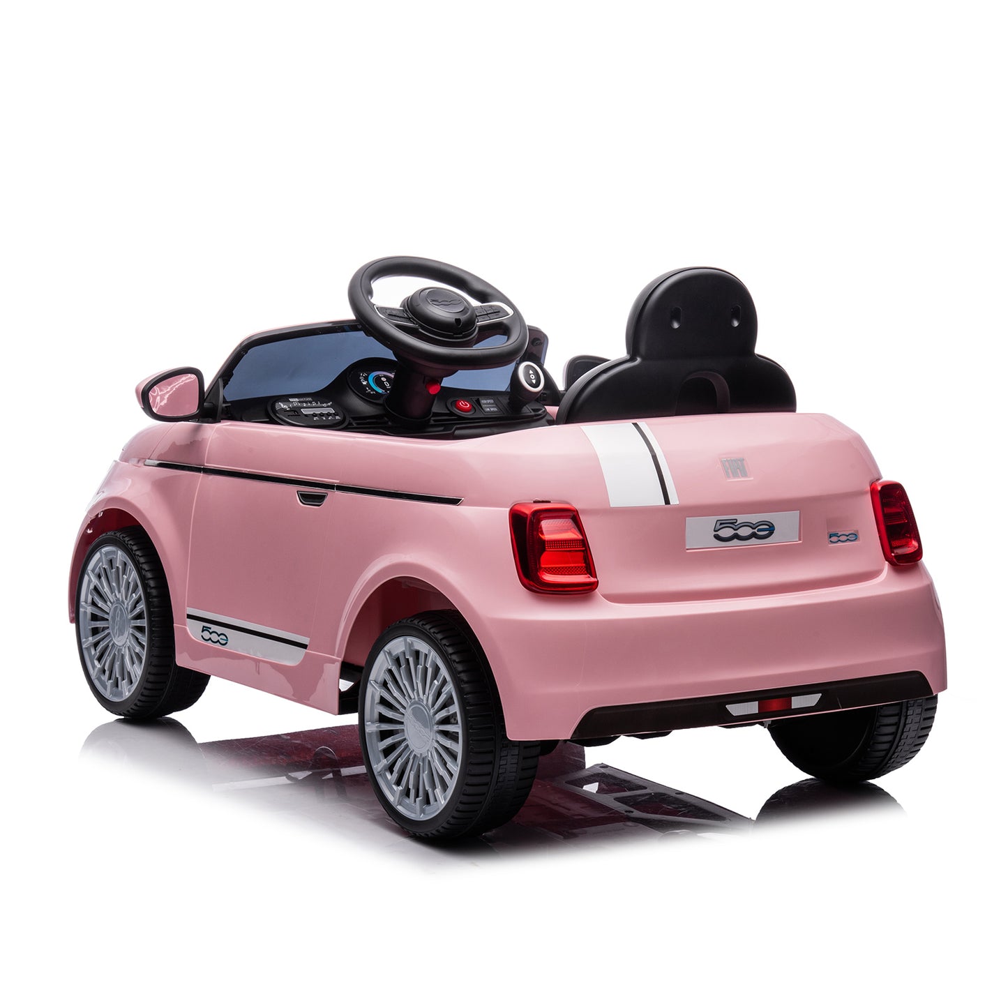 FIAT 500 Lisanslı Akülü Araba