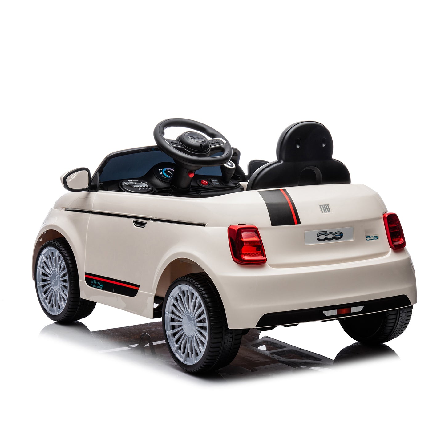 FIAT 500 Lisanslı Akülü Araba