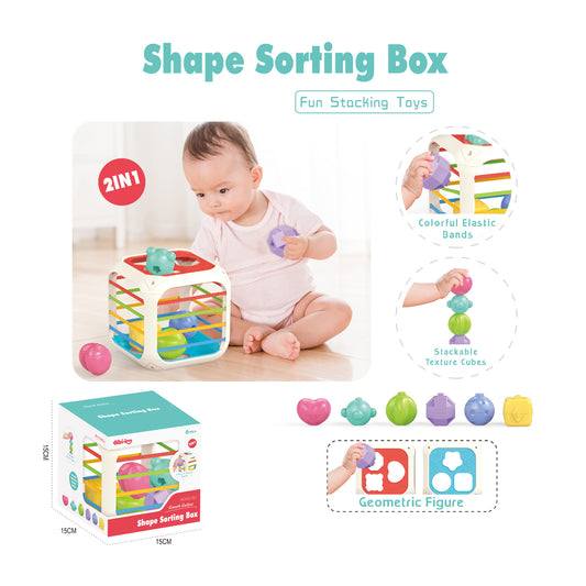 Chipolino Eğitici Küp Sıralama 2 in 1