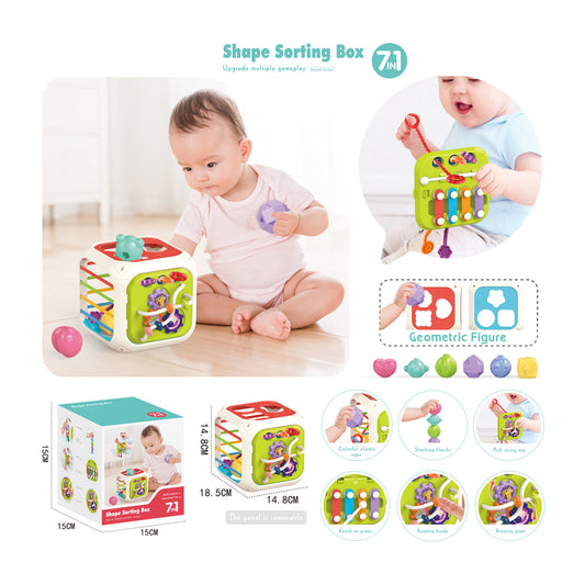Chipolino Eğitici Küp Sıralama 7 in 1